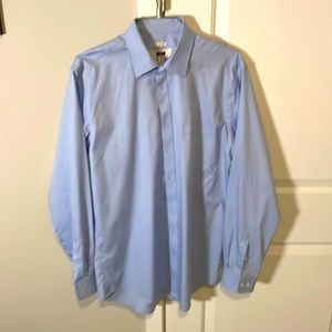 Men’s long sleeve dress shirt tall Joseph Abboud 100% cotton no wrinkles